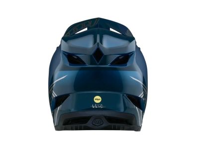 Casca Troy Lee Designs D4 Polyacralite Mips, Shadow Blue