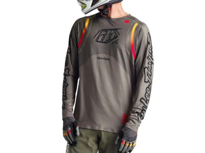 Troy Lee Designs Sprint Ultra jersey, pinned olive
