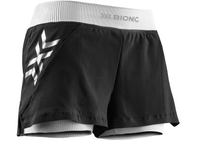 X-BIONIC TWYCE RACE 2in1 dámske šortky, čierna/biela