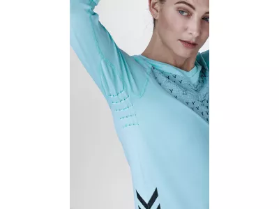 Damska koszulka X-BIONIC TWYCE RUN w kolorze niebieskim