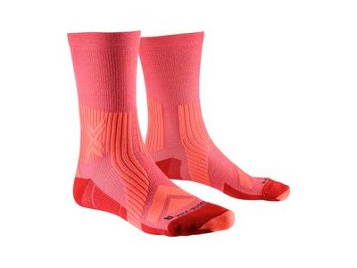 X-BIONIC X-SOCKS BIKE EXPERT MERINO socks, red