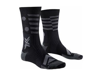 X-BIONIC X-SOCKS GRAVEL PERFORM MERINO zokni, fekete
