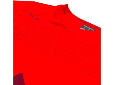 Koszulka rowerowa Troy Lee Designs Skyline SS SRAM Eagle One w ognistej czerwieni