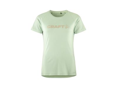 Craft CORE Essence Logo Damen T-Shirt, grün
