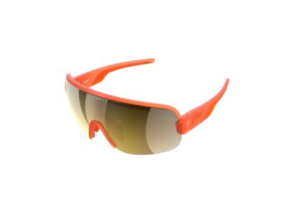 POC Aim-Brille, Fluo Orange Translucent/Clarity Road/Partly Sunny Gold ONE