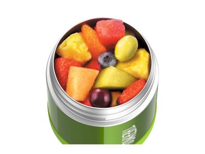 Termosz gyerekételes termosz, 290 ml, lime színű