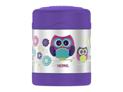 Termosz Gyermek ételtároló termosz, 290 ml, bagoly