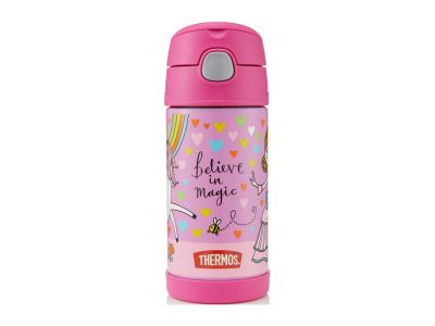 Thermos Children&amp;#39;s thermos with straw, 355 ml, unicorn