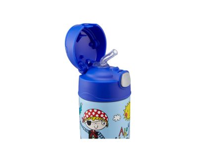 Thermos children&#39;s thermos with straw, 355 ml, pirate