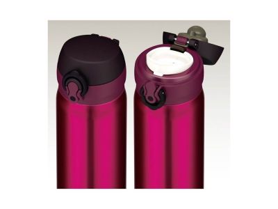 Thermos Mobiler Thermobecher, 600 ml, weinrot