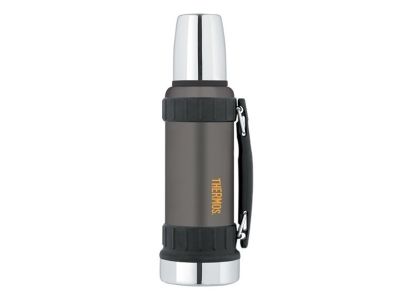 Thermos Work langlebige Thermoskanne, 1,2 l, schwarz
