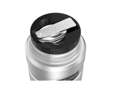 Thermos Thermos for food with cup and folding spoon, 470 ml, stainless steel