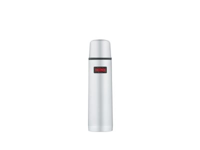 Thermos Thermos flask with push-button cap and cup, 350 ml - 1 l, stainless steel