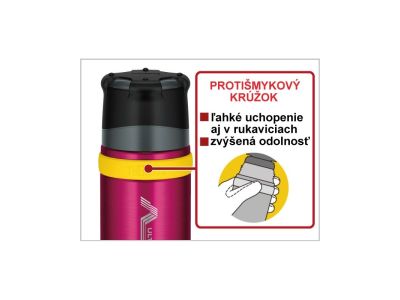 Thermos Thermos flask with a cup for extreme conditions, 500 ml - 900 ml, lime