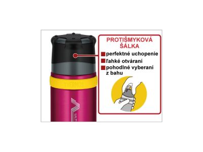 Thermos Thermos flask with cup for extreme conditions, 500 ml - 900 ml, wine red