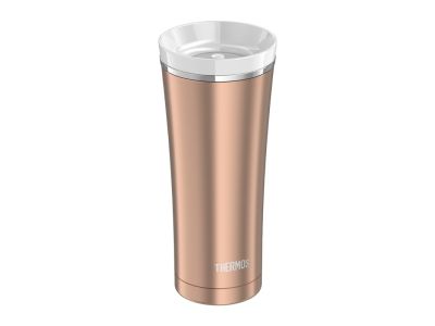 Thermos Waterproof thermos mug, 470 ml, rose gold