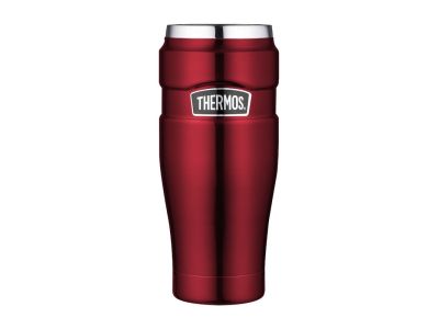 Thermos Vodotěsný termohrnek, 470 ml, červená