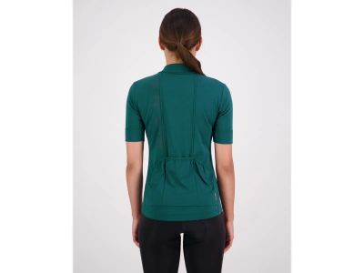 Tricou pentru femei Mons Royale Roam Cargo Merino Shift, veșnic verde
