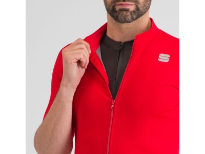 Sportful FIANDRE LIGHT jacket with short sleeves, tango red