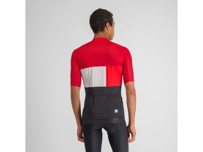 Sportful koszulka rowerowa SNAP w kolorze czerwony/czarnam