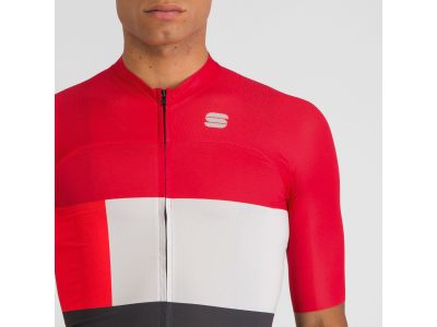 Sportful koszulka rowerowa SNAP w kolorze czerwony/czarnam