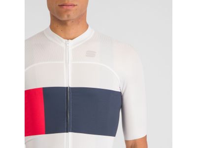 Sportful SNAP dres, white/galaxy blue/red