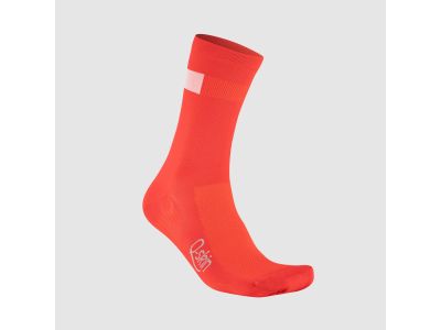 Sportful SNAP dámské ponožky, pompelmo/white