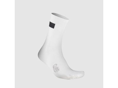 Ciorapi dama Sportful SNAP, alb/negru