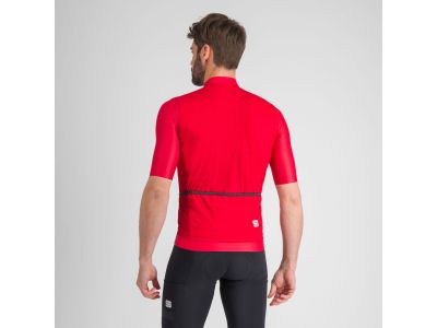 Sportful SUPERGIARA jersey, tango red/warm cement
