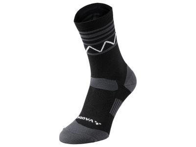 VAUDE Bike Mid II ponožky, černá/bílá