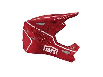 100% STATUS helmet, Dreamflow Red