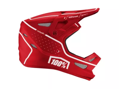 100% STATUS kask, dreamflow red