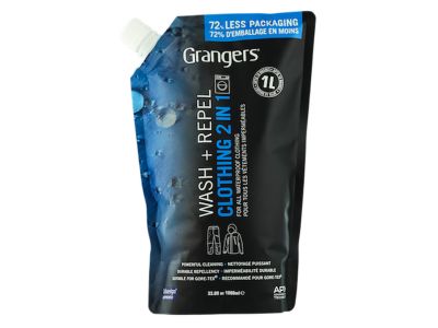 Grangers Wash + Repel Clothing Suport rowerowy piorący i impregnujący 2 w 1, 1 l