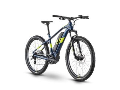 Raymon HardRay E 1.0 27.5 electric bike, dark blue/lime