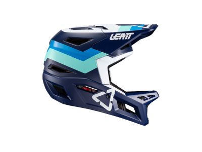 Leatt MTB Gravity 4.0 Helm, blau