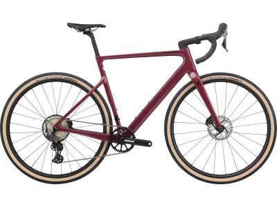 Cannondale SuperSix EVO 28 kerékpár, fekete cseresznye