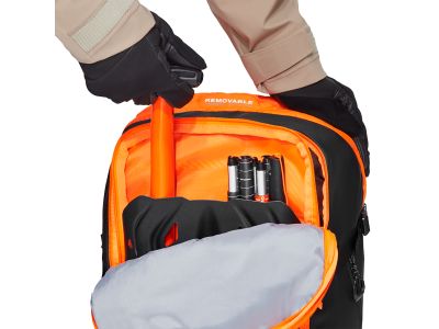 Mammut Tour 40 Abnehmbarer Airbag 3.0 Lawinenrucksack, 40 l, schwarz