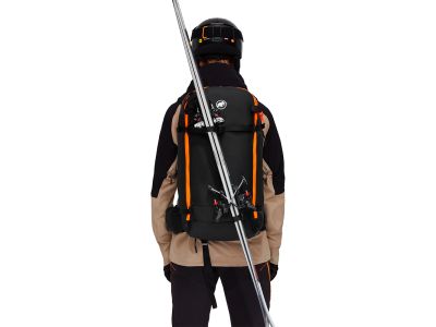 Mammut Tour 40 Abnehmbarer Airbag 3.0 Lawinenrucksack, 40 l, schwarz
