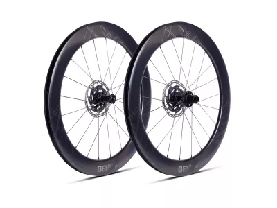 Set roți Ere Research GENUS II AE65 CARBON DISC 28&quot;, disc, ax solid