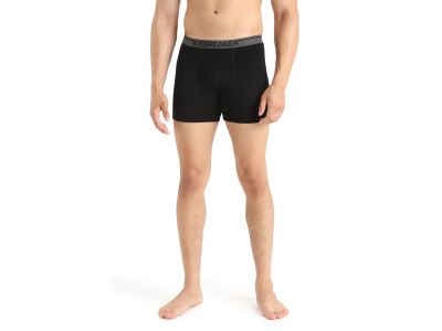 icebreaker Anatomica With Fly boxers, black