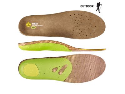 Sidas 3Feet Outdoor Mid Einlegesohlen für Schuhe
