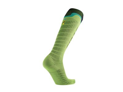 Sidas Podium Recovery knee socks, green