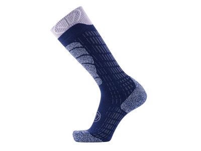 Sidas Ski Merino Damensocken, blau