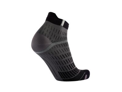 Sidas T-Free Run Socken, grau/schwarz