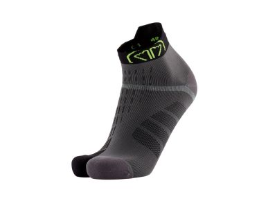 Sidas T-Free Run socks, grey/black