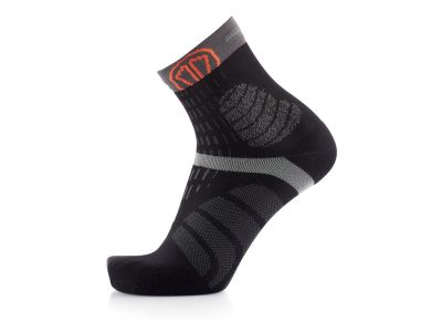 Sidas T-Free Trail Socken, schwarz/grau