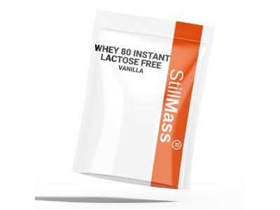 StillMass Whey 80 Proteine ​​instantanee fără lactoză, 1.000 g, vanilie