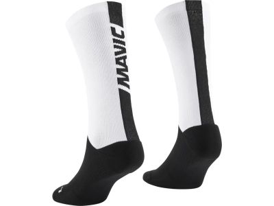 Mavic Logo ponožky, biela/čierna