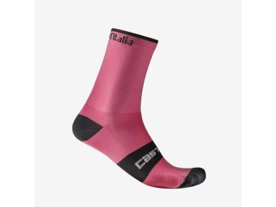 Castelli #GIRO107 18 ponožky, Giro růžová