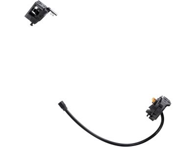 Shimano STEPS BTEN805-A Taschenlampenhalter für Rahmen ohne Schloss mit Kabel 250 mm, schwarz